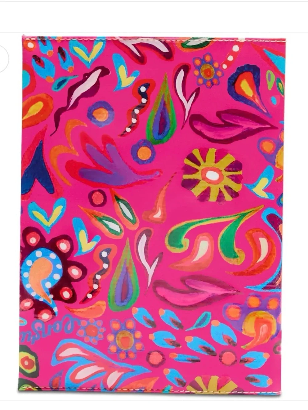 Consuela (Ceci) Bright Pink Floral Notebook